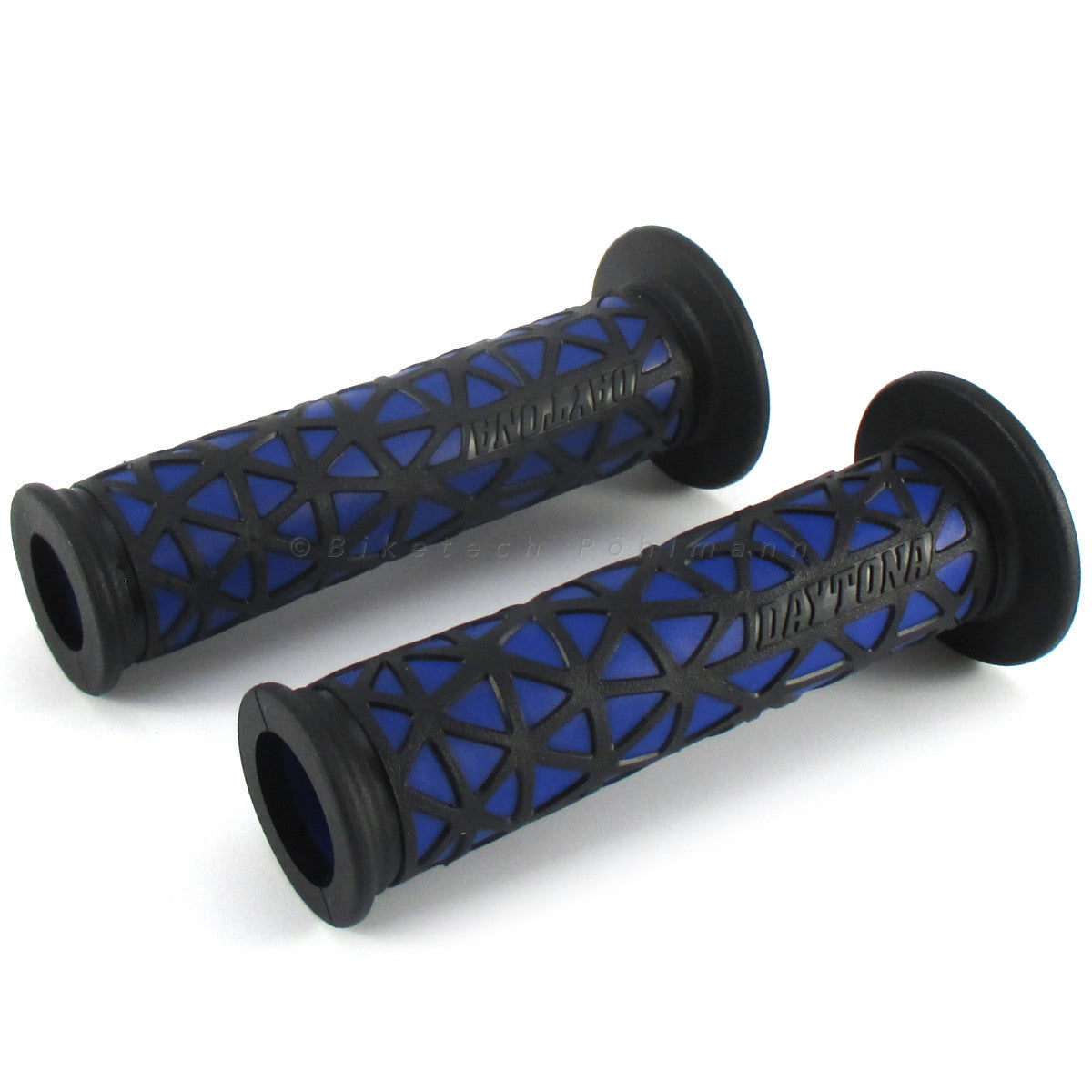 Lenkergriffe Daytona GGD-CELL, blau,  7/8 Zoll (22,2 mm), 125 mm