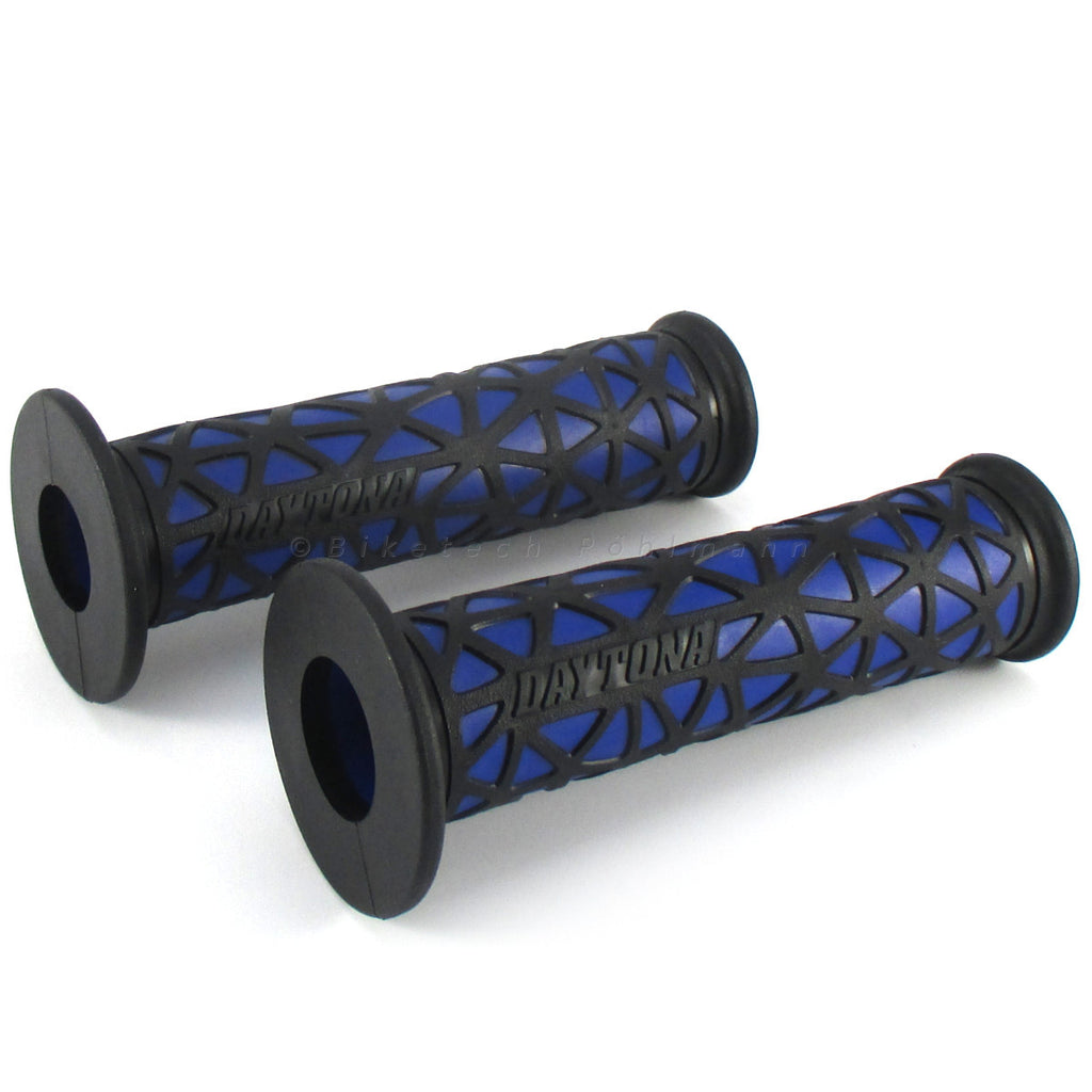 Lenkergriffe Daytona GGD-CELL, blau, 7/8 Zoll (22,2 mm), 125 mm