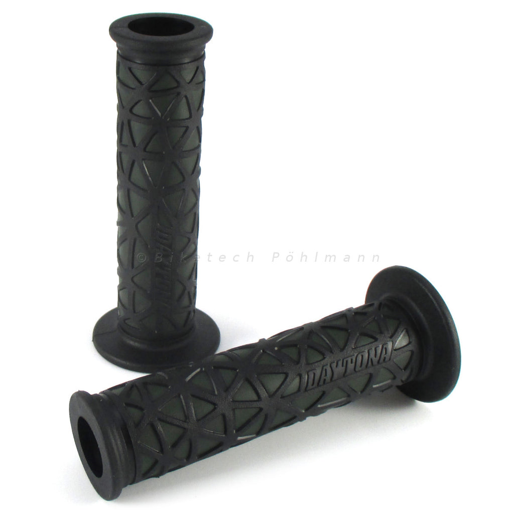 Lenkergriffe Daytona GGD-CELL, dunkelgrün, 7/8 Zoll (22,2 mm), 125 mm