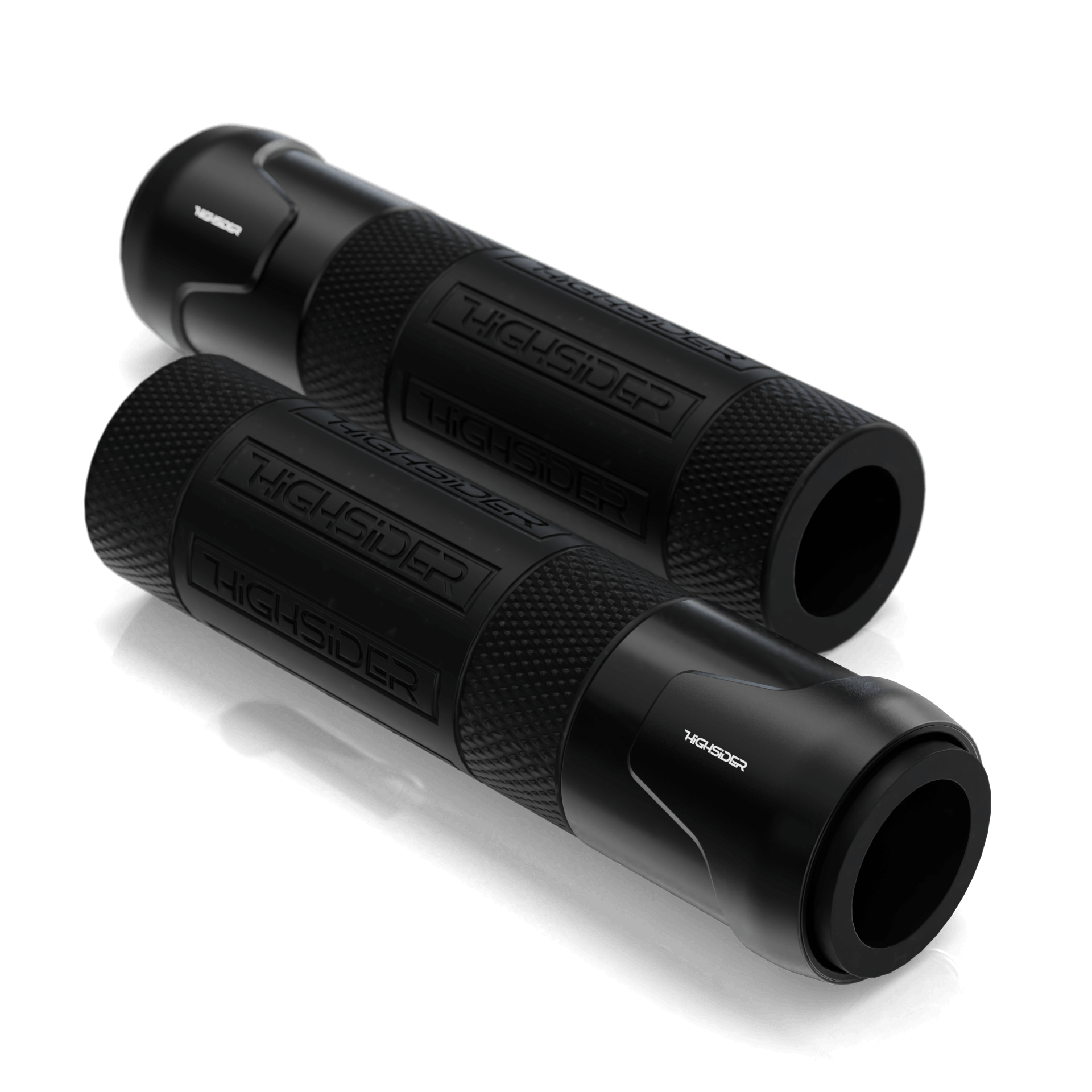 Lenkergriffe HIGHSIDER AKRON schwarz, 7/8 Zoll (22,2 mm), 132 mm
