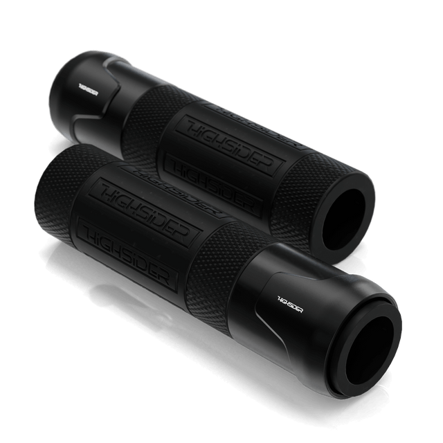 Lenkergriffe HIGHSIDER AKRON schwarz, 7/8 Zoll (22,2 mm), 132 mm