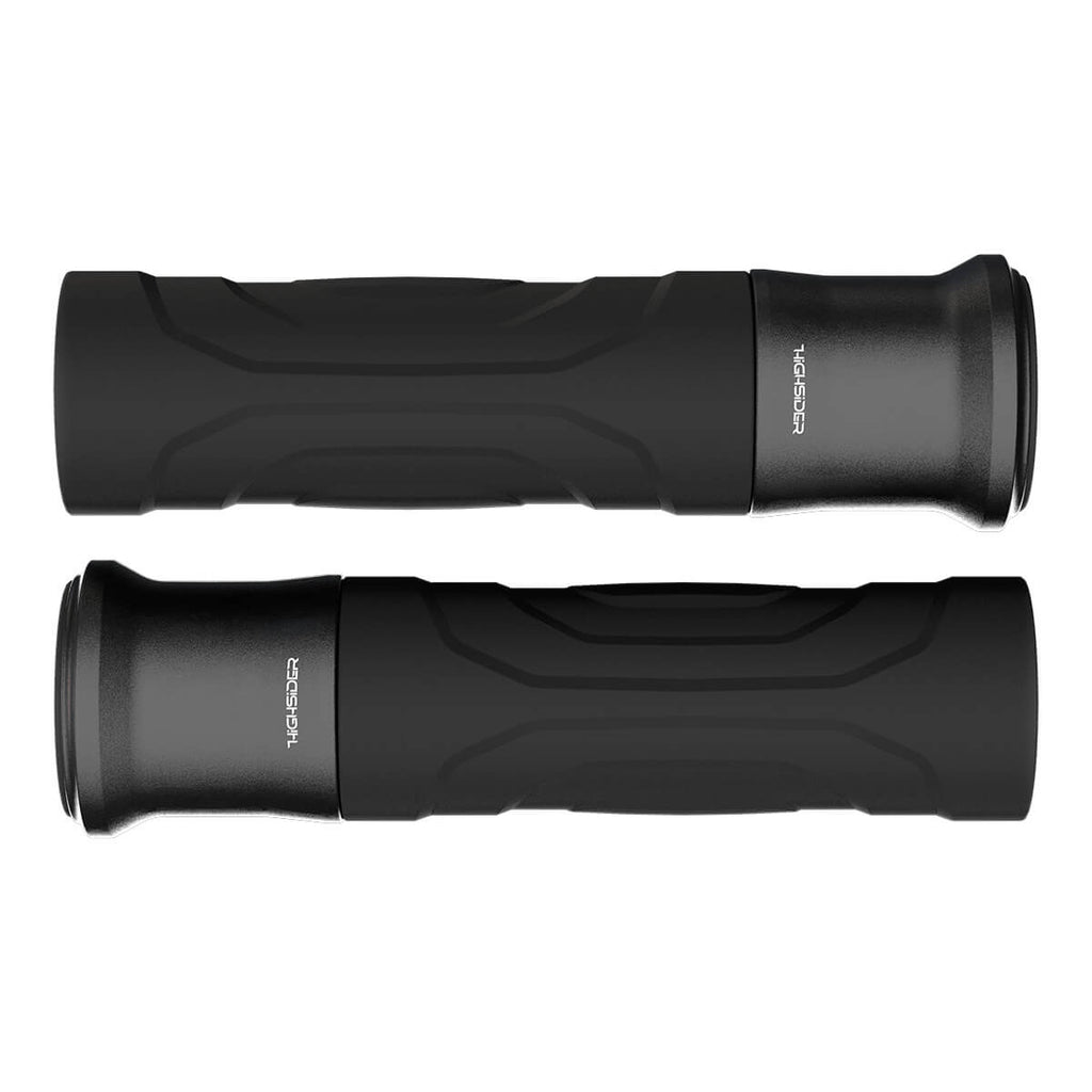Lenkergriffe HIGHSIDER ESAGANO-RS, schwarz, 7/8 Zoll (22,2 mm), 125 mm
