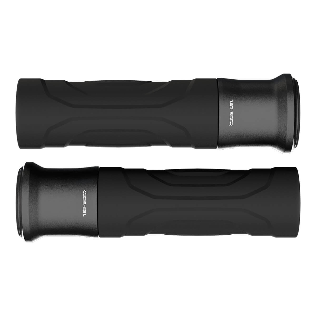 Lenkergriffe HIGHSIDER ESAGANO-RS, schwarz, 7/8 Zoll (22,2 mm), 125 mm