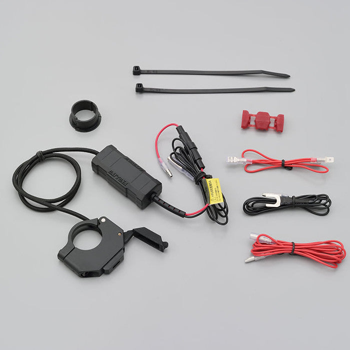 USB-C Steckdose DAYTONA SLIM PD, Kunststoff, schwarz
