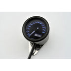 Tachometer Daytona Velona schwarz, Ø 48 mm, bis 260 km/h, 3-farbig, E-geprüft