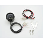 Tachometer Daytona Velona schwarz, Ø 48 mm, bis 260 km/h, 3-farbig, E-geprüft