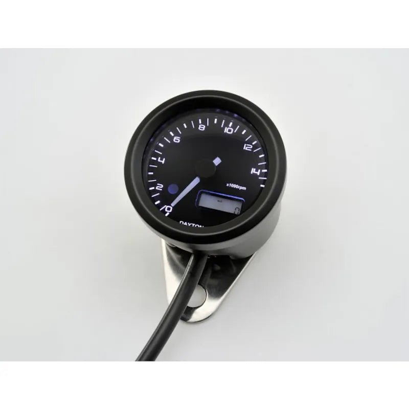 Drehzahlmesser Daytona Velona schwarz, Ø 48 mm, 15000 U/min, 3-farbig, E-geprüft