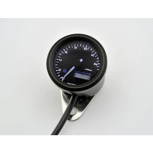 Drehzahlmesser Daytona Velona schwarz, Ø 48 mm, 15000 U/min, 3-farbig, E-geprüft