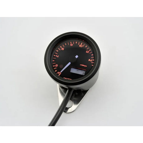 Drehzahlmesser Daytona Velona schwarz, Ø 48 mm, 15000 U/min, 3-farbig, E-geprüft