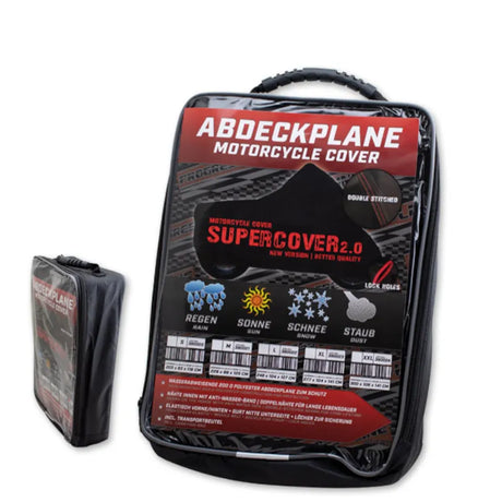 Abdeckplane Supercover 2.0 schwarz, Außen, Polyester