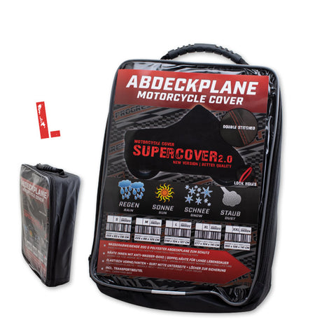 Abdeckplane Supercover 2.0, Größe XXL, schwarz