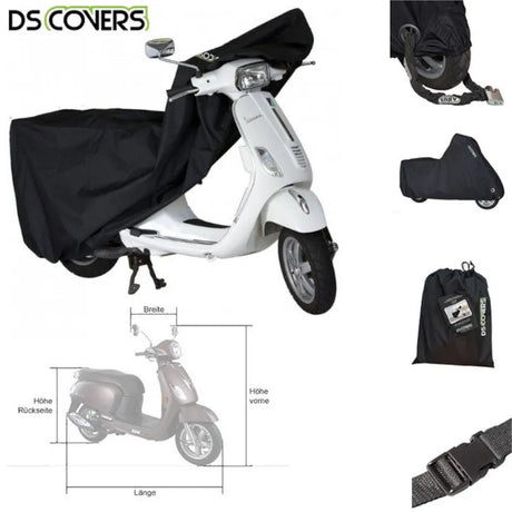 Abdeckplane DS-Covers Cup schwarz, Außen, Polyester