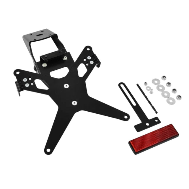 Kennzeichenhalter-Set Zieger X-Line – Kawasaki Z1000 /SX 10-16 Ninja H2 20-26