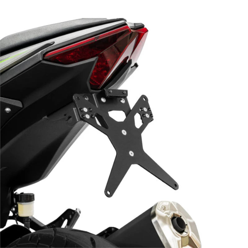 Kennzeichenhalter Zieger X-Line für Kawasaki Ninja 500 (2024-) Z 500 (2024-)