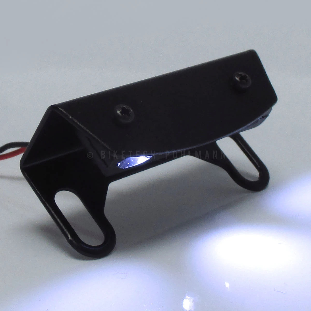 LED Kennzeichenbeleuchtung Set Progress Line Trio Typ 2, Schwarz, E-geprüft
