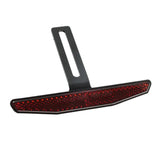 Reflektor Set Spirit Typ 2, rot, 6-eckig, 125 x 18 x 9 mm
