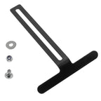 Reflektor Set Line rot, abgerundet, 100 x 13 x 6 mm
