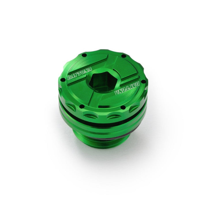 Daytona Öleinfüllschraube Kawasaki grün M20 x 2.5 mm