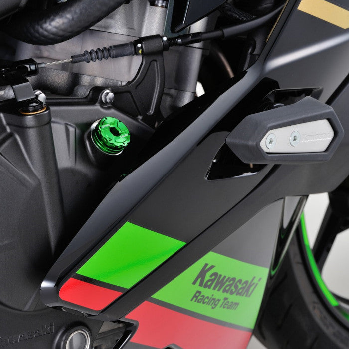 Daytona Öleinfüllschraube Kawasaki grün M20 x 2.5 mm