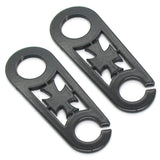 Blinkerhalter Typ 3 zur Montage am Stoßdämpfer, für M8 & M10 Blinker
