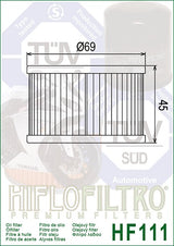 Ölfilter HIFLOFILTRO HF111 für Honda