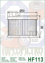 Ölfilter HIFLOFILTRO HF113 für Honda