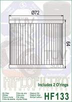 Ölfilter HIFLOFILTRO HF133
