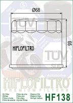 Ölfilter HIFLOFILTRO HF138