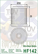 Ölfilter HIFLOFILTRO HF142