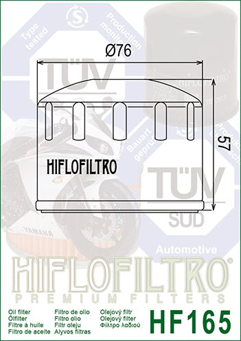 Ölfilter HIFLOFILTRO HF165