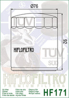 Ölfilter HIFLOFILTRO HF171C Chrom