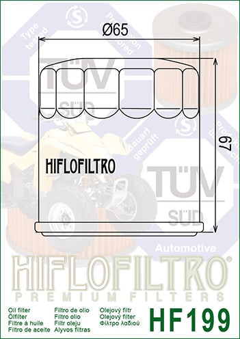 Ölfilter HIFLOFILTRO HF199