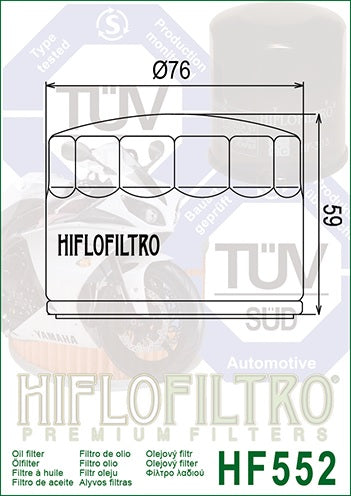 Ölfilter HIFLOFILTRO HF552