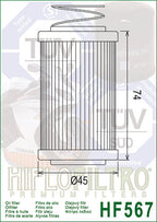 Ölfilter HIFLOFILTRO HF567 für MV Agusta