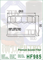 Ölfilter HIFLOFILTRO HF985