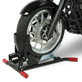 Motorradwippe ACEBIKES SteadyStand Multi bis 21 Zoll schwarz