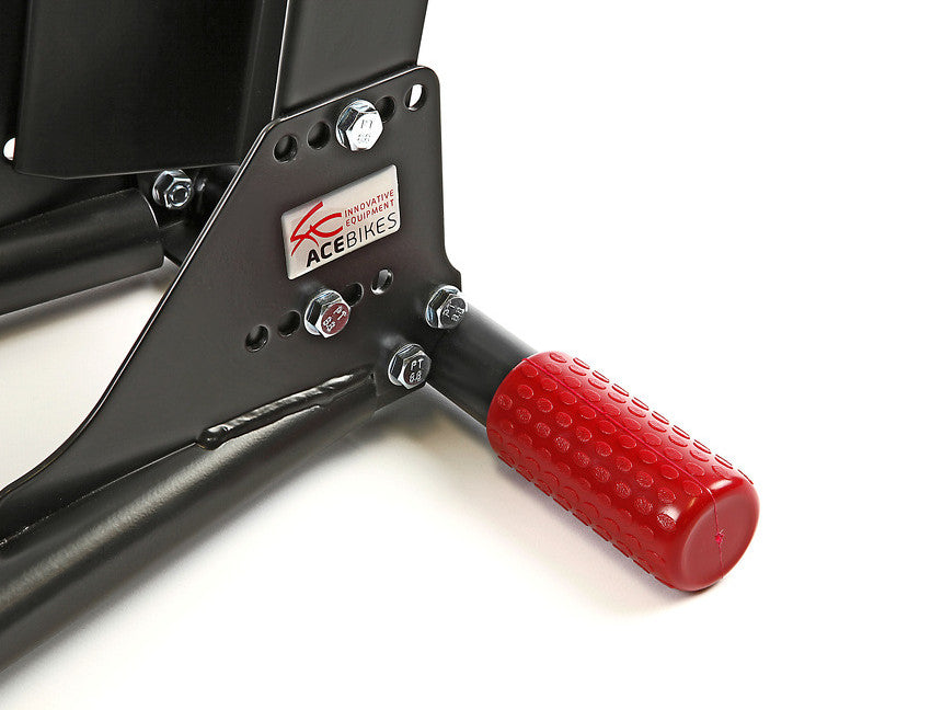 Motorradwippe ACEBIKES SteadyStand bis 19 Zoll schwarz