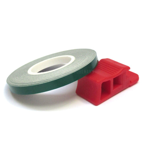 Felgenrandaufkleber Wheel Stripes Dunkelgrün, bis 18 Zoll