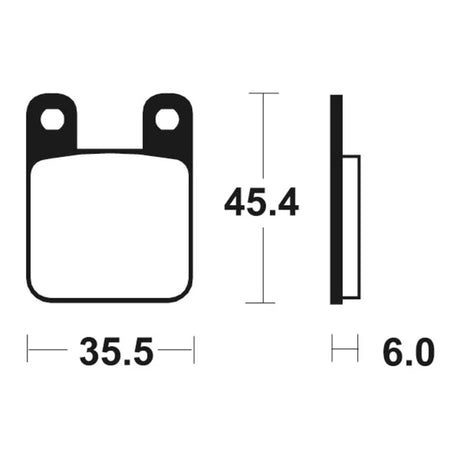 Bremsbeläge TECNIUM MO59 Sintermetall
