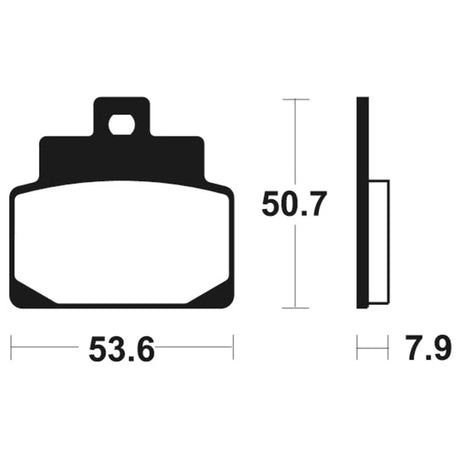 Bremsbeläge TECNIUM MSS248 Sintermetall