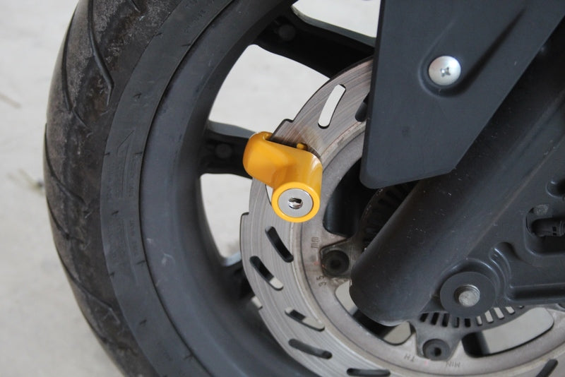 Bremsscheibenschloss VECTOR Mini Disc Gelb Ø 5 mm