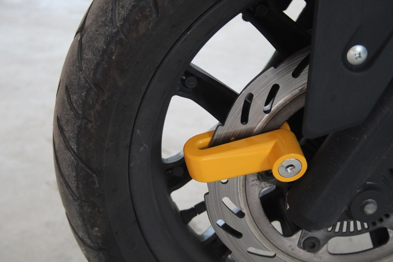 Bremsscheibenschloss VECTOR Mini Disc Gelb Ø 10 mm