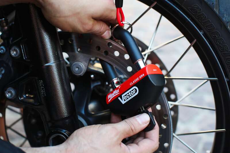 Bremsscheibenschloss VECTOR MiniMax+ Ø 16 mm 47 x 40 mm