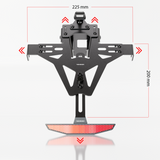 Kennzeichenhalter-Set Highsider Akron-RS Pro – KTM Duke 690 /R 2012-2019