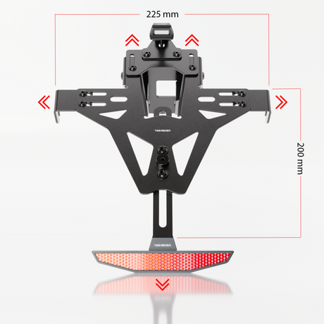 Kennzeichenhalter-Set Highsider Akron-RS Pro – KTM Duke 690 /R 2012-2019