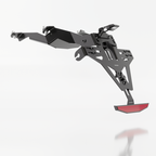 Kennzeichenhalter HIGHSIDER AKRON-RS PRO für Honda CB 125 R (18-24)