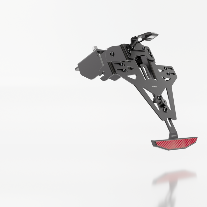 Kennzeichenhalter HIGHSIDER AKRON-RS PRO für Kawasaki ER-6 F /N (12-16)