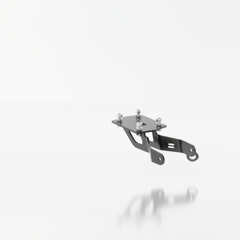 Kennzeichenhalter HIGHSIDER AKRON-RS PRO für Kawasaki Ninja 650 Z 650 (17-25)