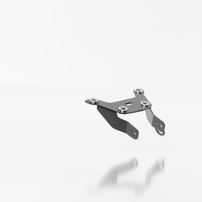 Kennzeichenhalter HIGHSIDER AKRON-RS PRO für Suzuki SV 650 /X (16-25)