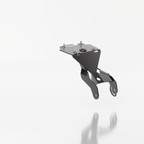 Kennzeichenhalter HIGHSIDER AKRON-RS PRO für Suzuki GSX-S 125 (18-25)